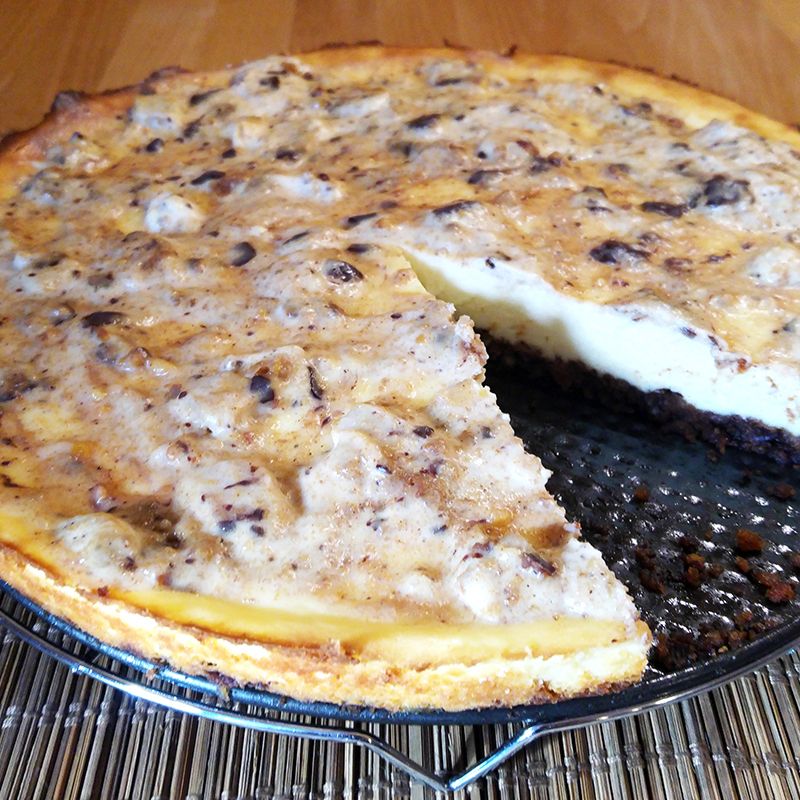 Rezept für Cheesecake mit Lebkuchen