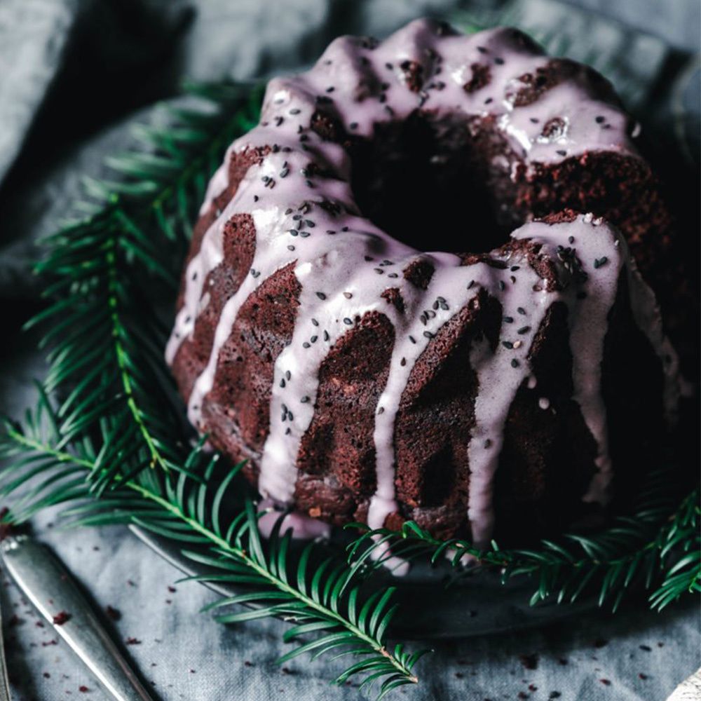 Veganer Rotweinkuchen mit Lebkuchengew&uuml;rz