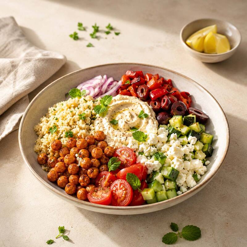 Mediterrane Couscous Bowl