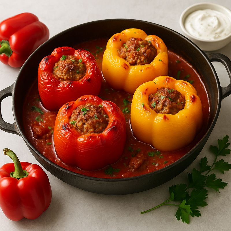 Gefüllte Paprika