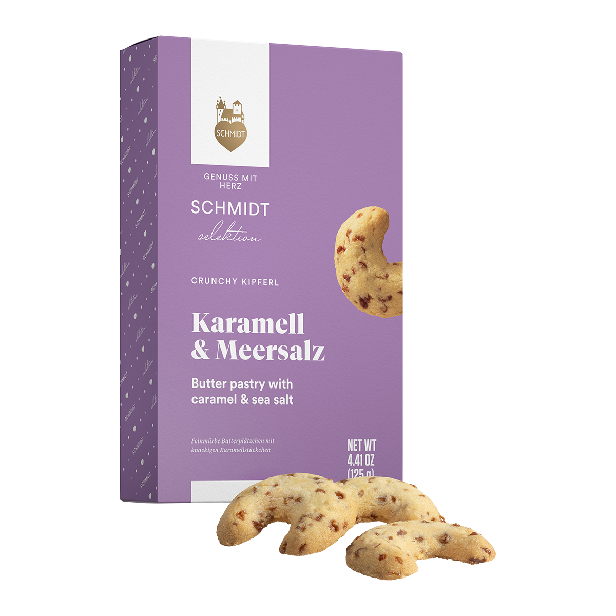 Crunchy Kipferl caramel & sea salt