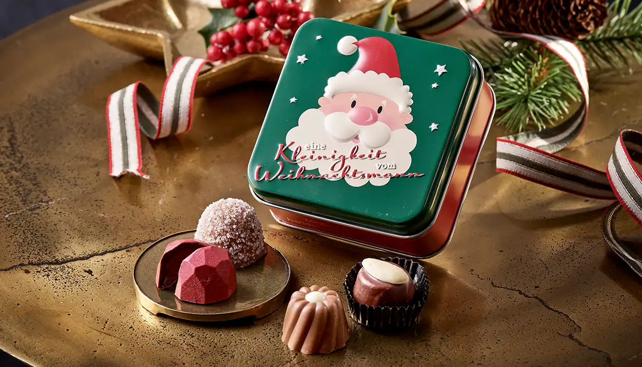 Weihnachtliches Pralinendöschen
