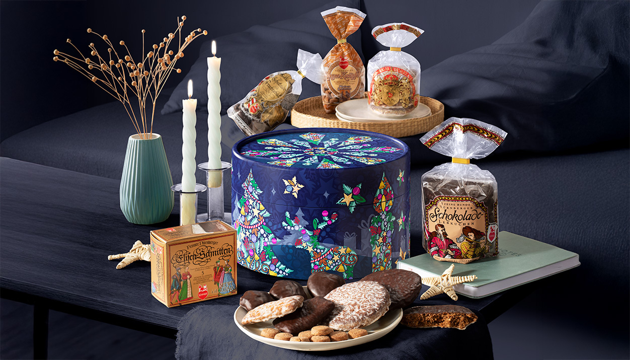 Gift Box Filled with Christmas specialities