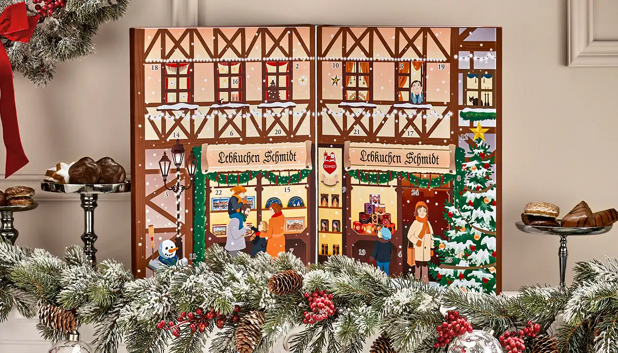 Lebkuchen Adventskalender