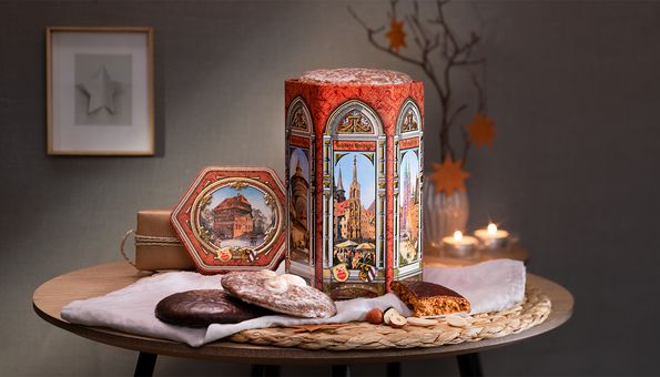 Nürnberger Lebkuchen in der Dose | Lebkuchen-Schmidt
