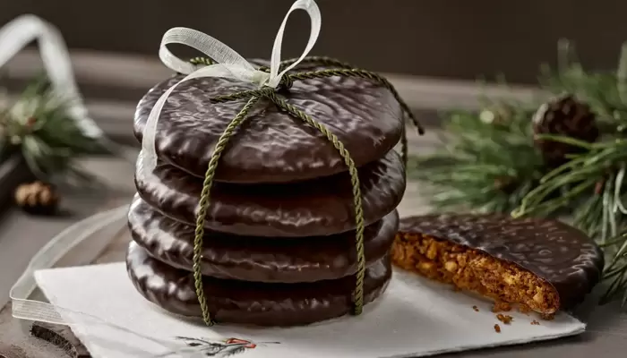 Elisen-Lebkuchen Schokoliert