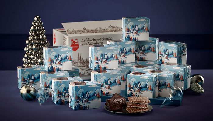 Elisen-Schnitten Winterlandschaft 2-Fach Sortiert