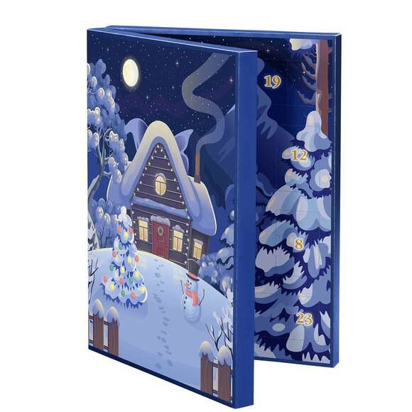 Advent calendar 2021 24 individually packaged, fine gingerbread and pastry specialties