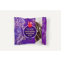 Wildheidelbeere-Marzipan-Elise