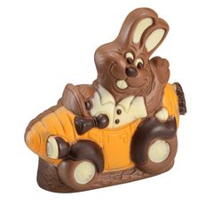 Hase im Möhrenauto