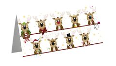 Team Moose Christmas card