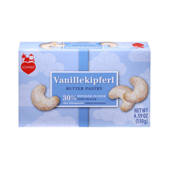Vanilla Crescents Cookies Reduced Sugar