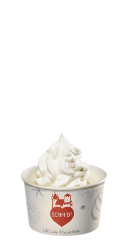 Frozen Yoghurt Becher Größe M