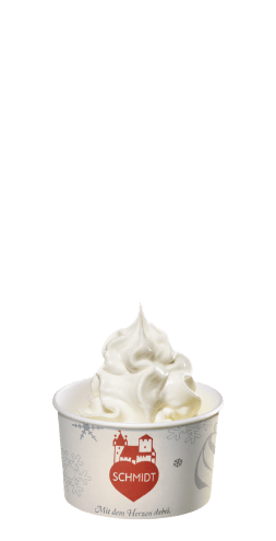 Frozen Yoghurt Becher Größe S