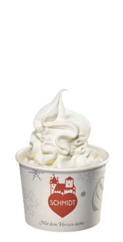 Frozen Yoghurt Becher Größe XL