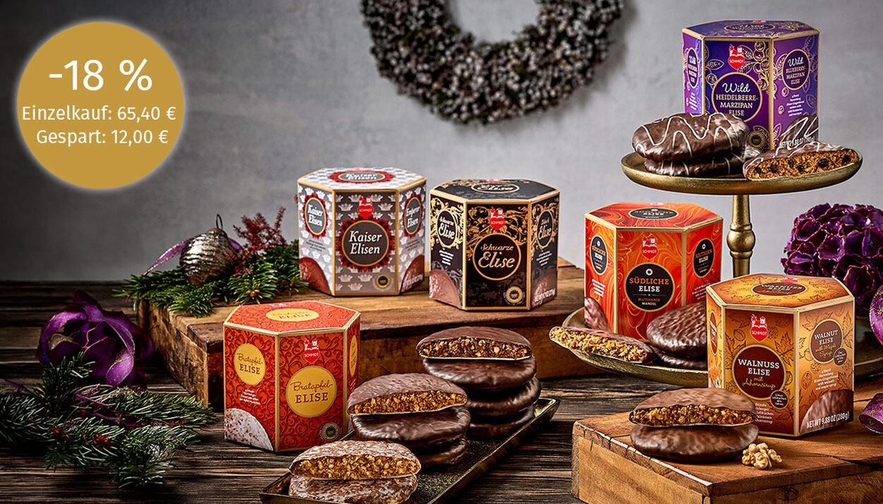 Lebkuchen des Jahres Kollektion